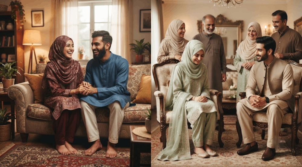 Love Marriage vs. Arranged Marriage in Muslim Families